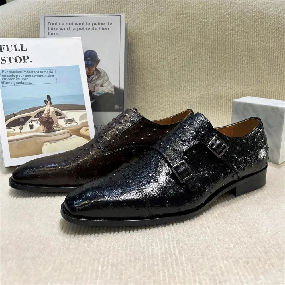 Chaussures Monk homme à double boucle – CLEVI Paris