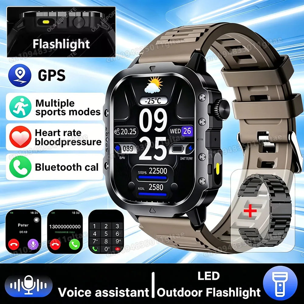Montre Ola Esporte Bluetooth et lampe torche – CLEVI Paris