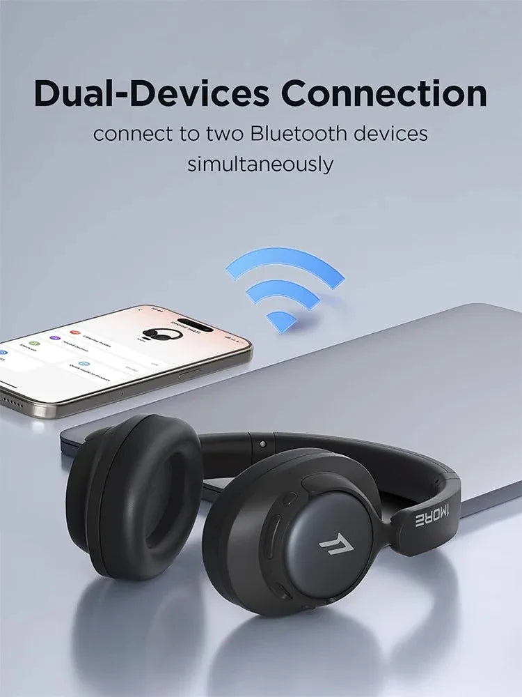 Casque 1MORE SonoFlow SE HQ31 ANC -42dB Hi-Res Bluetooth – CLEVI Paris