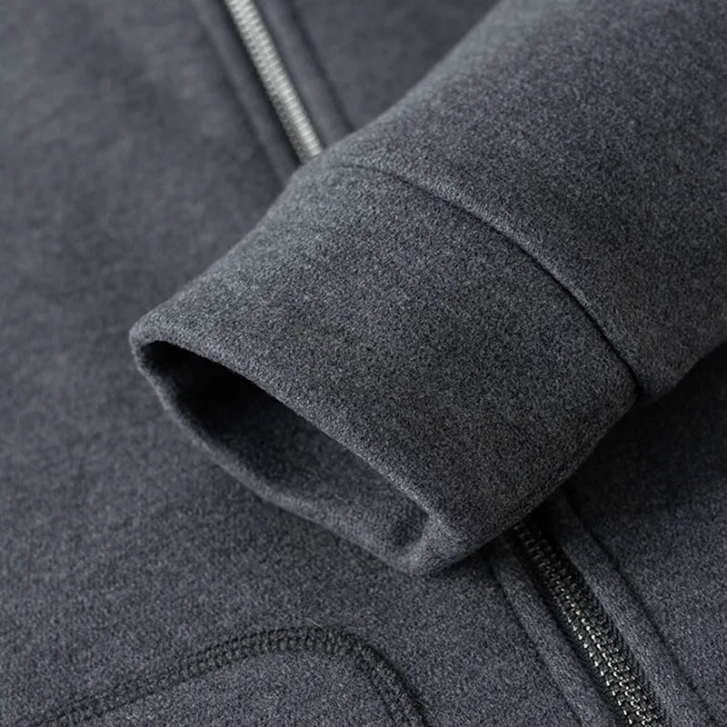 Ensemble homme épais à col montant zippé – CLEVI Paris