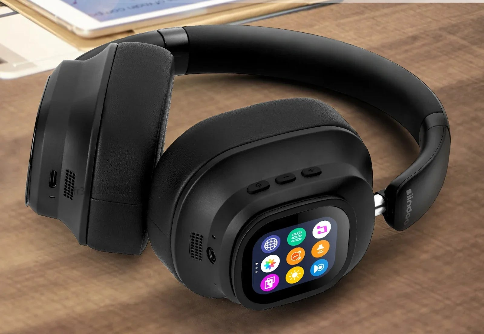 Casque ANC Siindoo JH-930Plus Écran LCD Tactile 70h BT 5.3 – CLEVI Paris