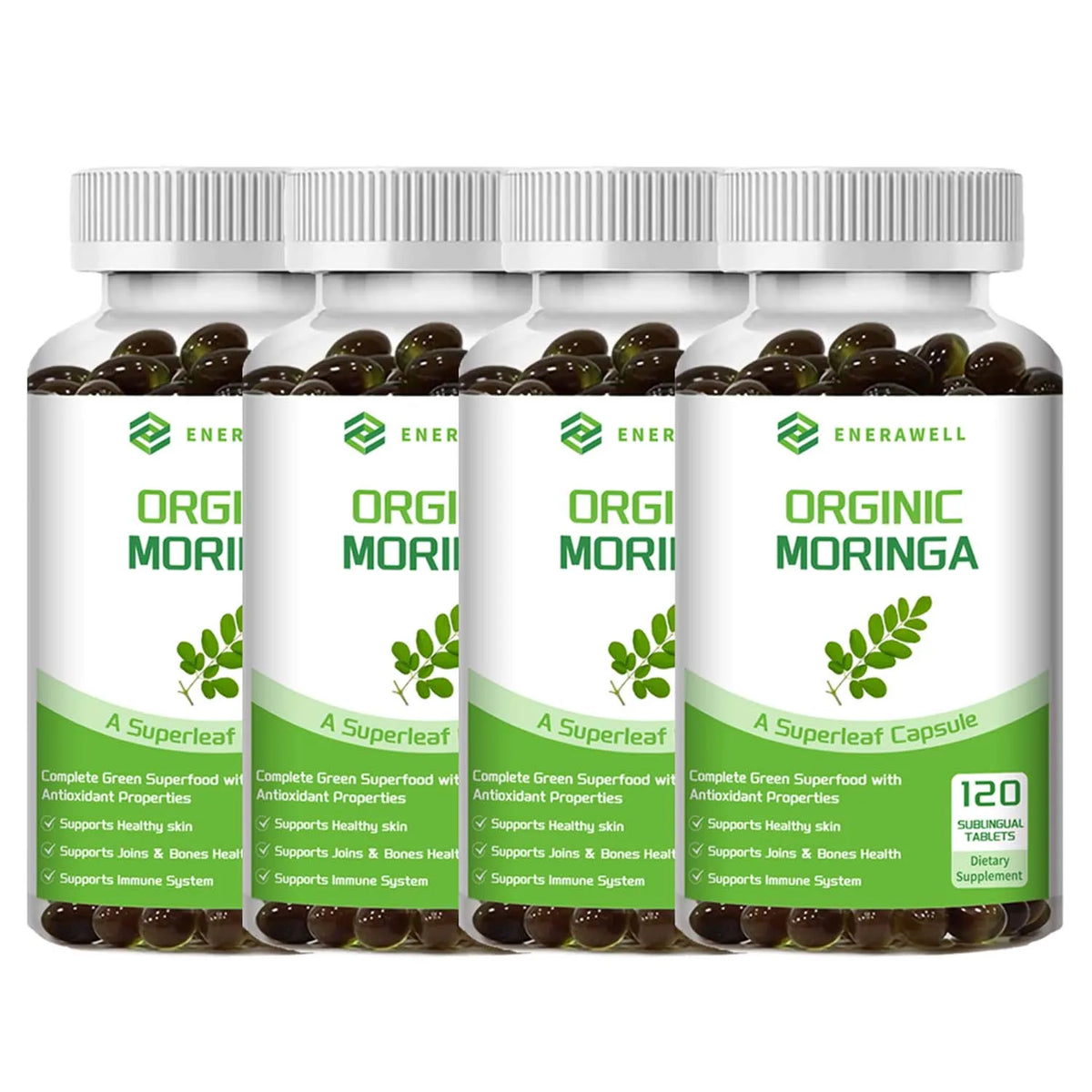 Moringa en gélules molles, 120 unités – CLEVI Paris