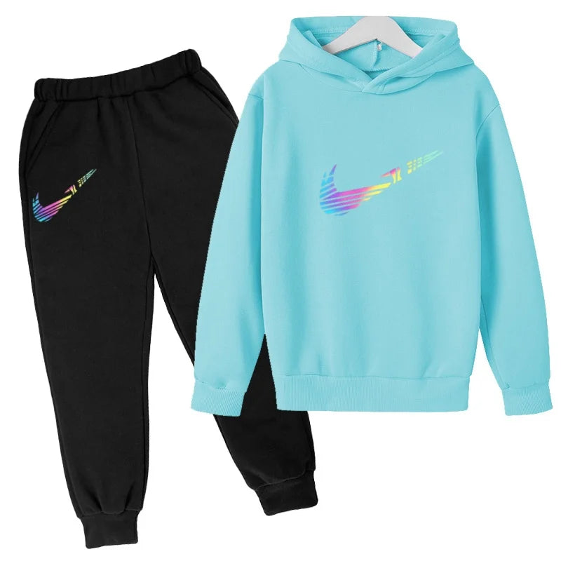Ensemble enfant sweat à capuche et pantalon – CLEVI Paris