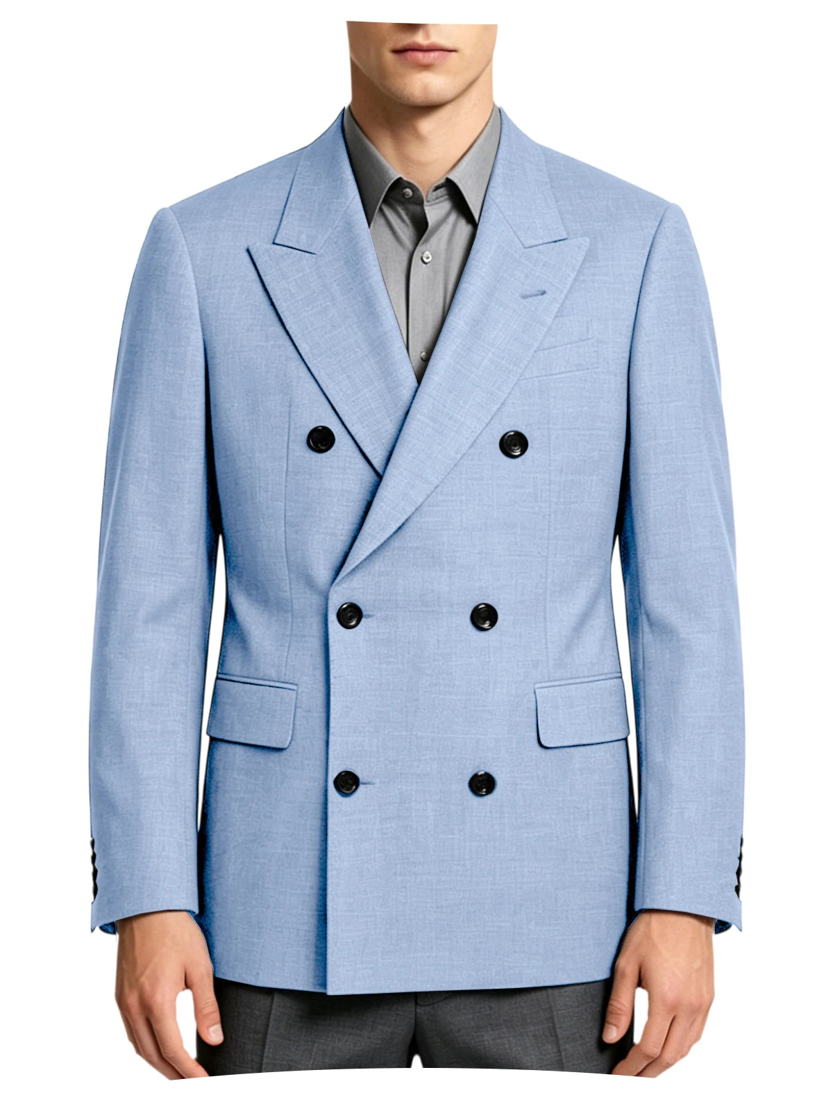 Costume homme 2 pièces coton et lin – CLEVI Paris