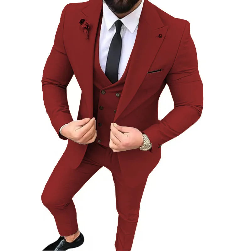 Costume 3 pièces homme élégant – CLEVI Paris