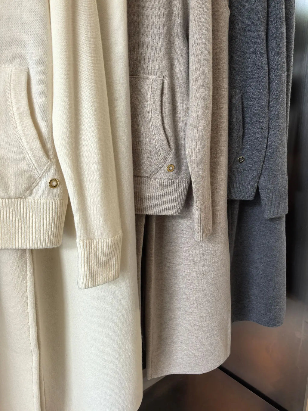 Ensemble cardigan et pantalon cachemire femme – CLEVI Paris