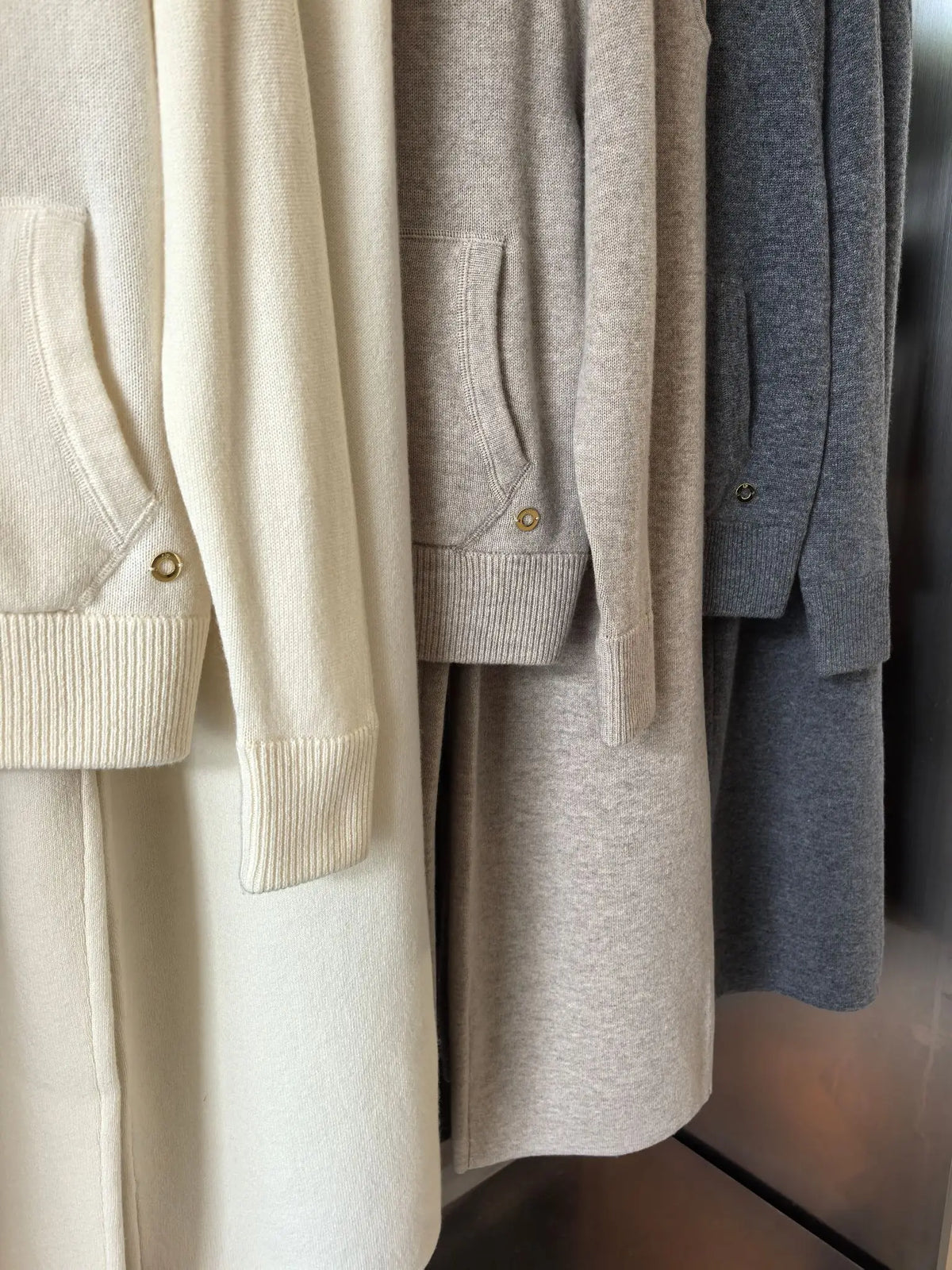 Ensemble cardigan et pantalon cachemire femme – CLEVI Paris