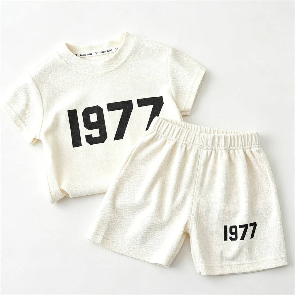 Ensemble enfant unisexe haut et short – CLEVI Paris