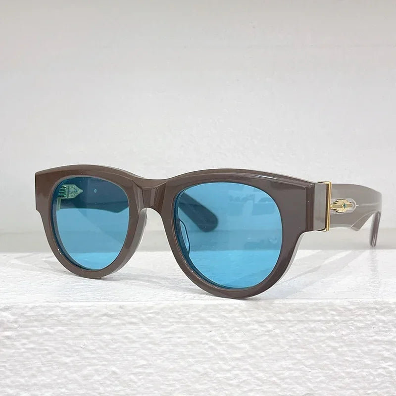 Lunettes de Soleil Homme Acétate UV400 Style Japonais – CLEVI Paris