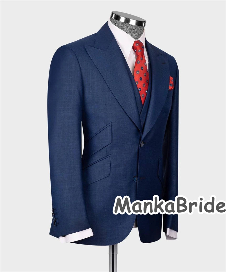 Costume homme slim 3 pièces – CLEVI Paris