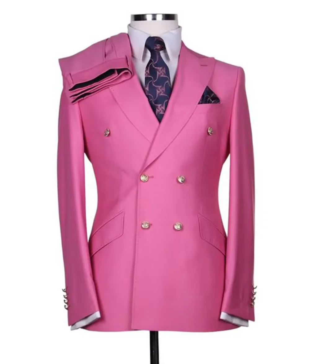Costume croisé 2 pièces homme – CLEVI Paris