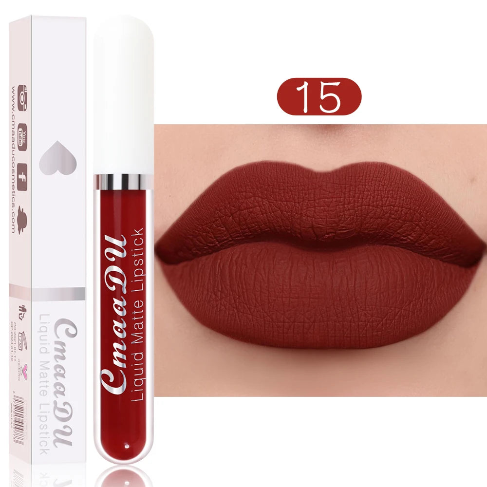 Gloss Liquide Mat Longue Tenue Waterproof Lèvres – CLEVI Paris