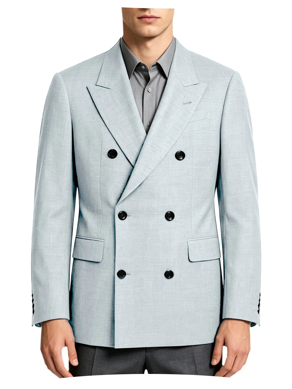 Costume homme 2 pièces coton et lin – CLEVI Paris
