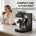 Machine expresso avec moulin intégré, écran tactile – CLEVI Paris