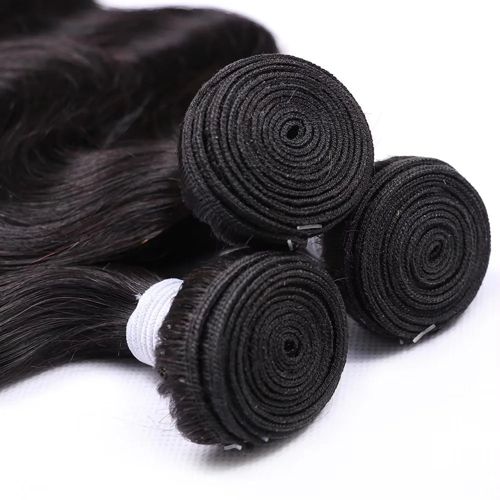 Body Wave Bundles Cheveux Brésiliens Naturels Remy Hair 10-40 Pouces – CLEVI Paris
