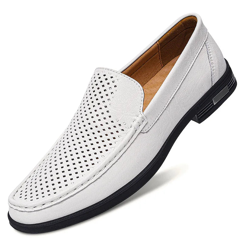 Mocassins Cuir Slip-On Homme Élégants – CLEVI Paris