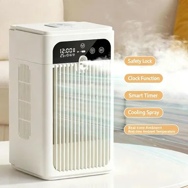 Mini climatiseur de bureau à brume rechargeable – CLEVI Paris