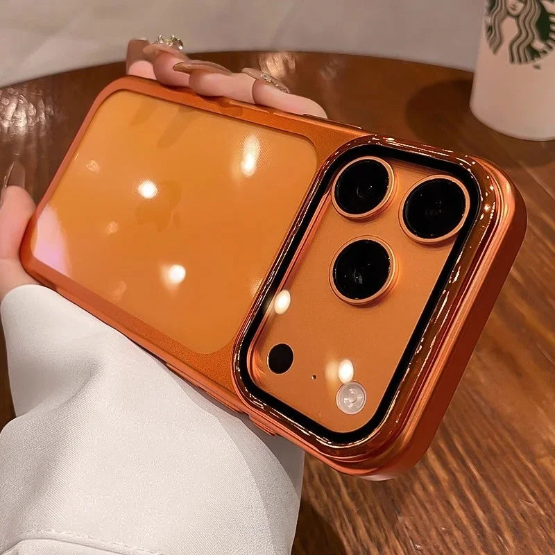 Coque iPhone transparente avec support – CLEVI Paris
