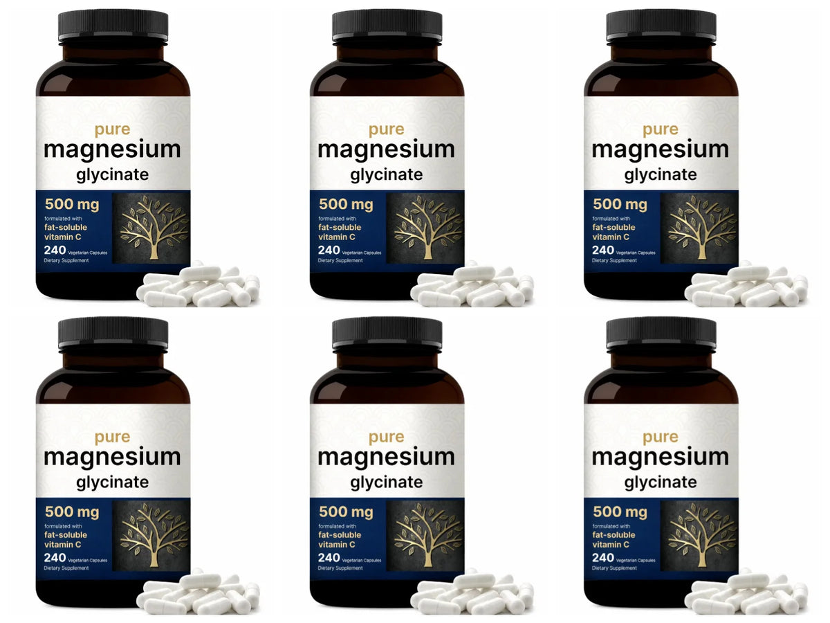 Glycinate de magnésium et vitamine C – CLEVI Paris