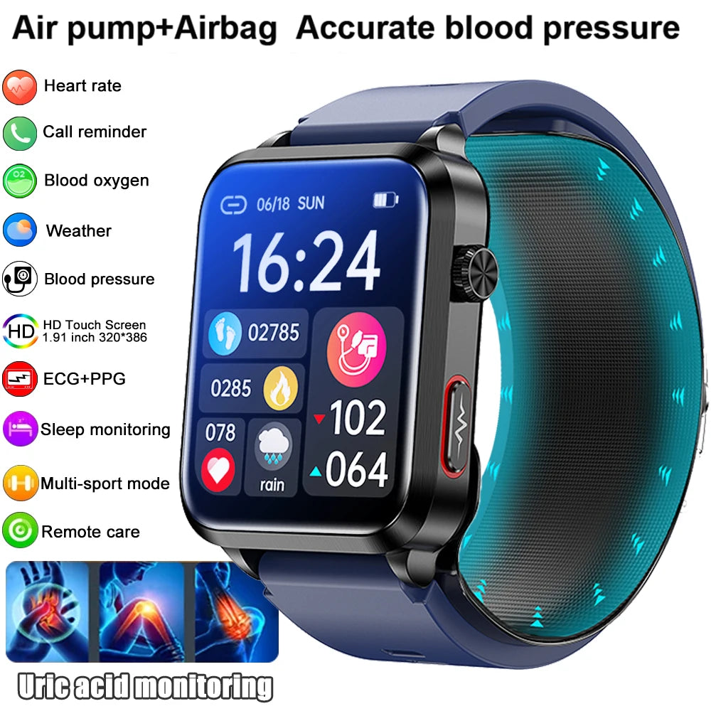 Montre RNABAU TFT 1,91″ avec notifications – CLEVI Paris