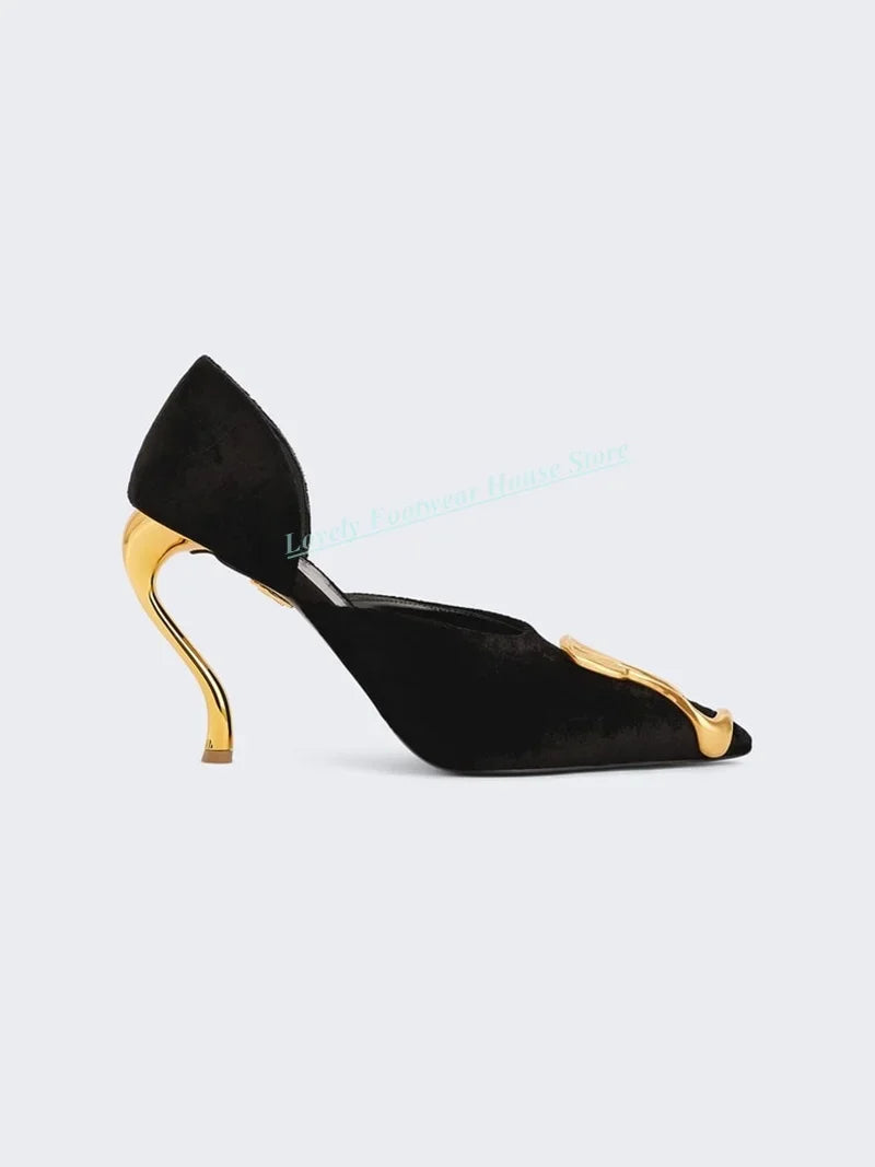 Escarpins femme à bout pointu et talon haut – CLEVI Paris