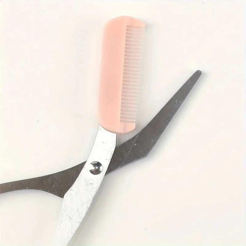 Ciseaux à sourcils avec peigne – CLEVI Paris