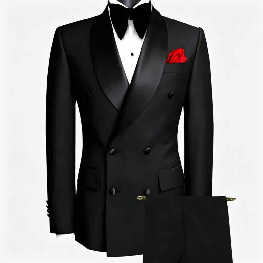 Costume Homme 2 Pièces Double Boutonnage – CLEVI Paris