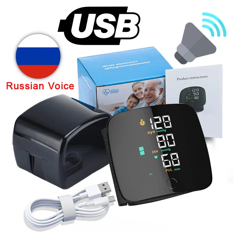 Tensiomètre Bras Tactile LED Vocal Multilingue – CLEVI Paris