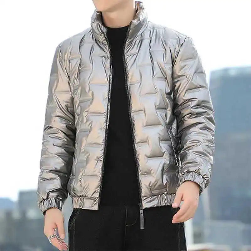 Veste matelassée homme à col montant – CLEVI Paris