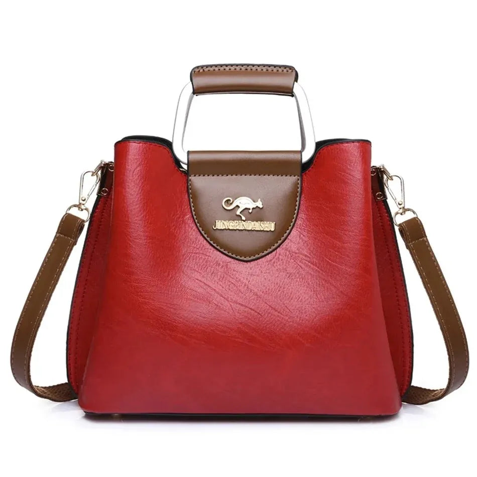 Sac À Main Femme Vanderwah Microfibre 27x22cm Bandoulière Réglable – CLEVI Paris