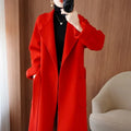 Manteau long ceinturé femme – CLEVI Paris
