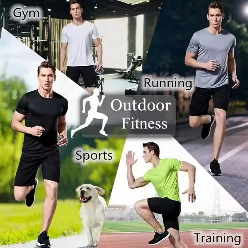 T-Shirt Sport Homme Séchage Rapide – Fitness & Running
