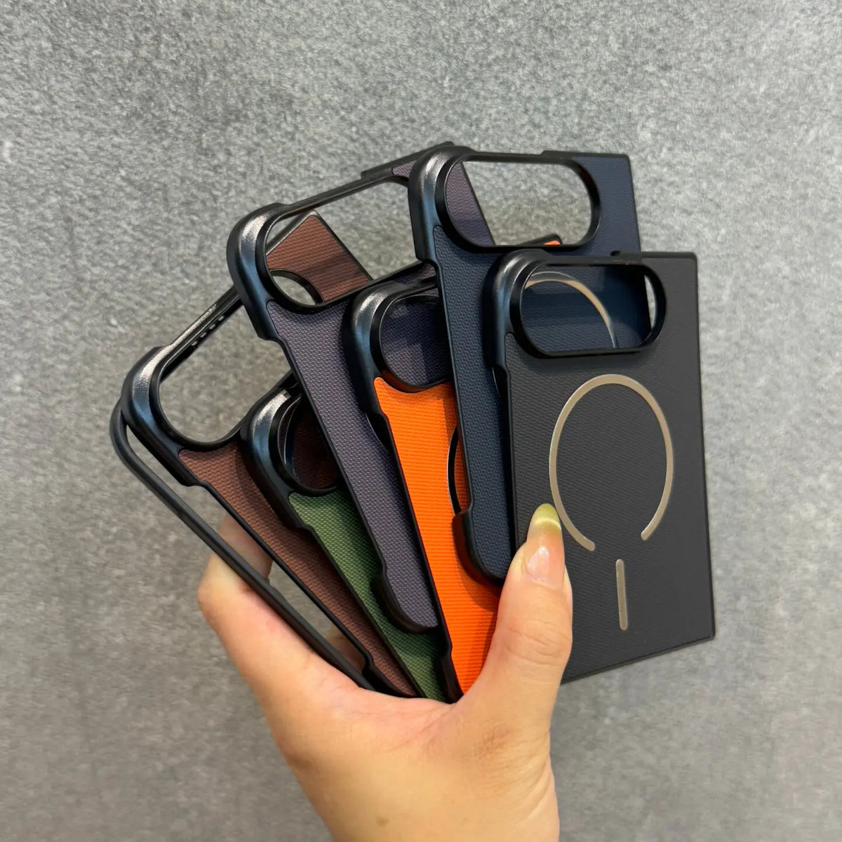 Coque iPhone Duo simili cuir compatible MagSafe – CLEVI Paris