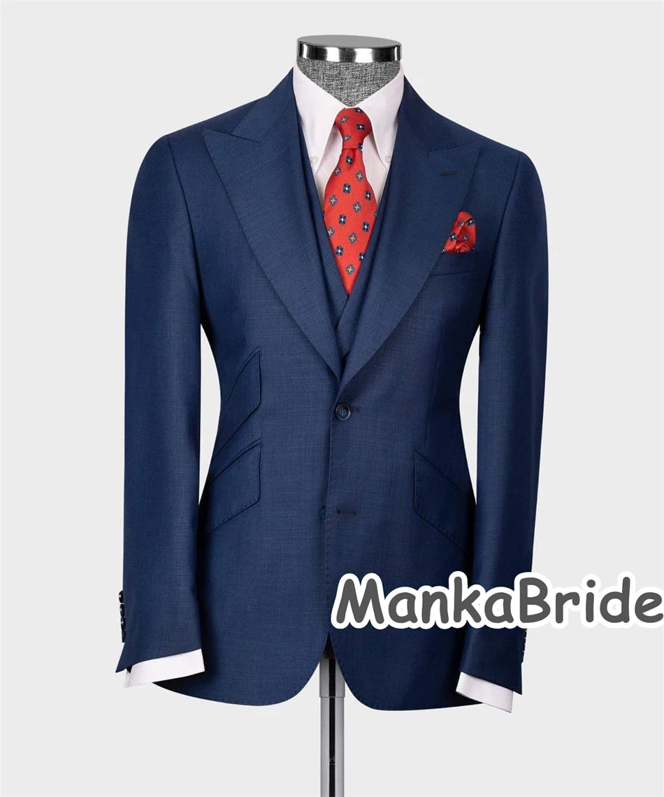 Costume homme slim 3 pièces – CLEVI Paris