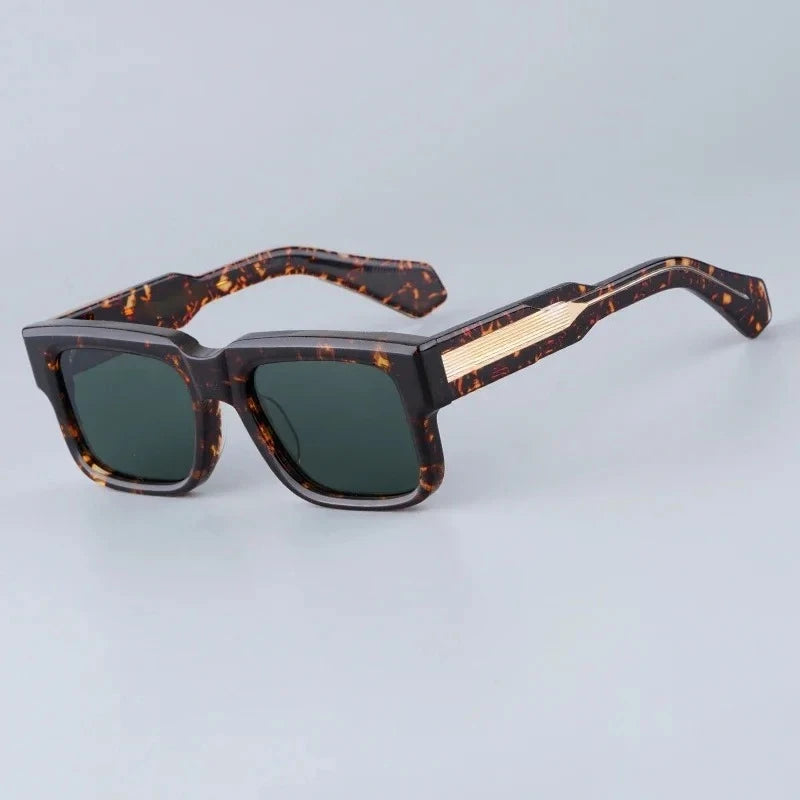 Lunettes de Soleil Grandes Carrées Acétate Hemmings UV400 Unisexe – CLEVI Paris
