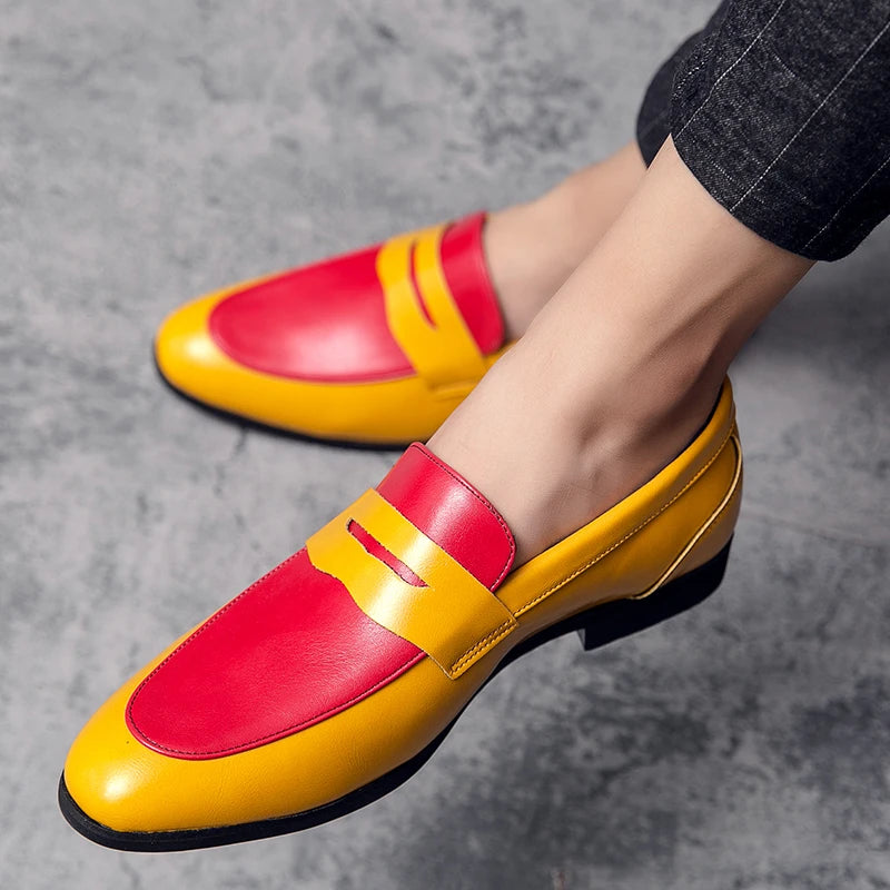 Mocassins Homme Cuir Slip-On Confort – CLEVI Paris