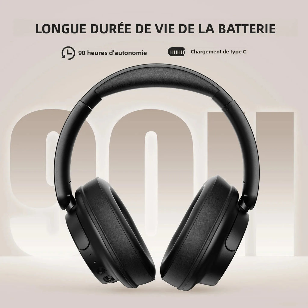 Casque Bluetooth Oneodio EKSA V16 HiFi 90h Bass/Pop Mode – CLEVI Paris