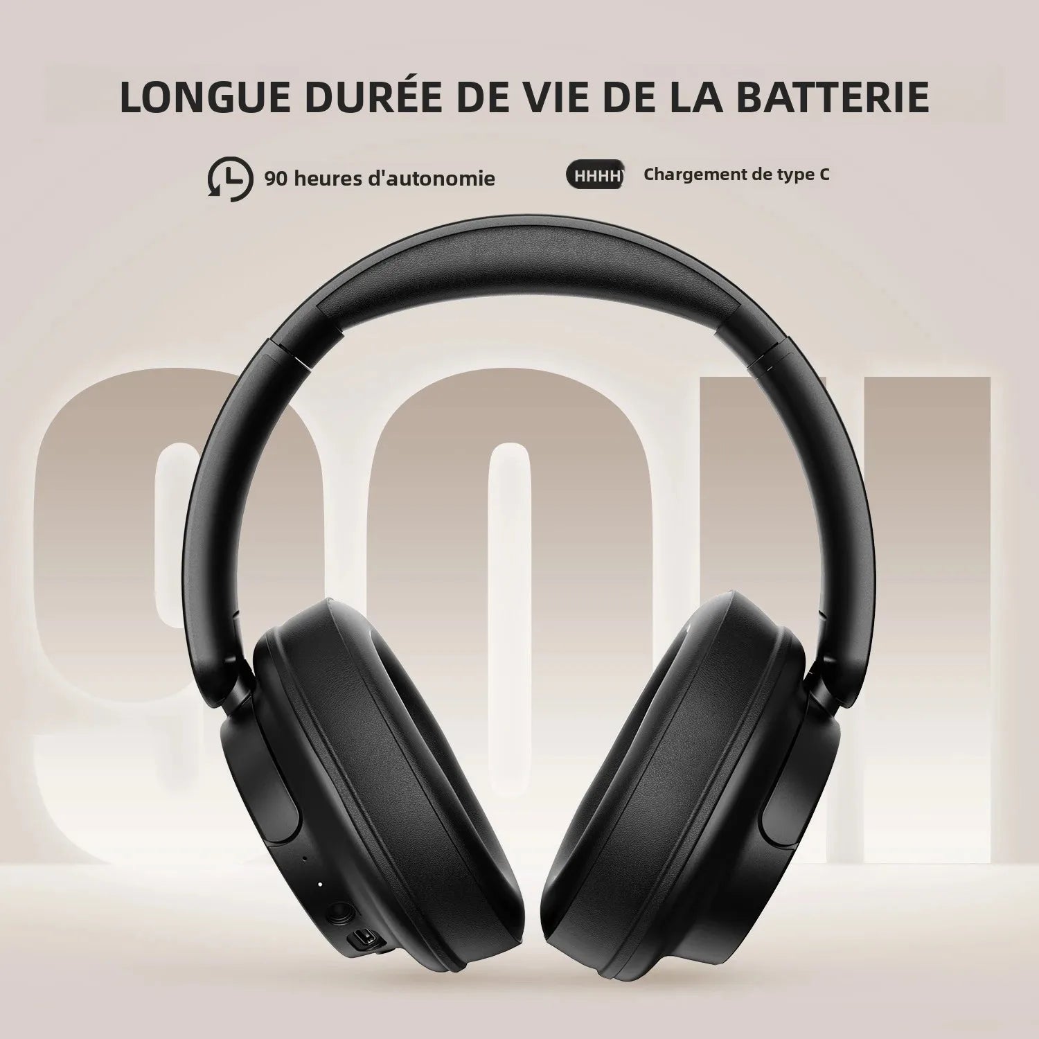 Casque Bluetooth Oneodio EKSA V16 90H HiFi – CLEVI Paris