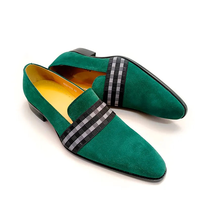 Mocassins Cuir Suédé Homme Fait Main 2 Coloris – CLEVI Paris