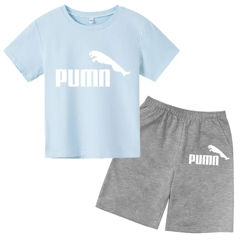 Tenue enfant décontractée à manches courtes – CLEVI Paris