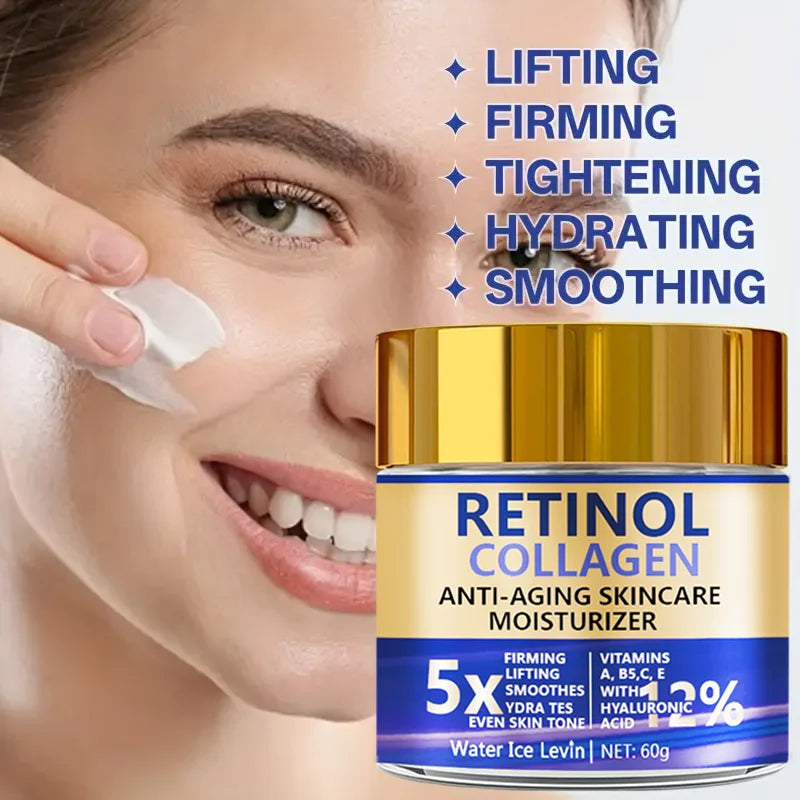 Crème Rétinol Collagène Anti-Âge Raffermissante – CLEVI Paris
