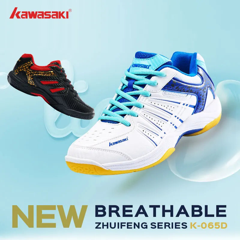 Chaussures de Badminton Kawasaki Antidérapantes – CLEVI Paris