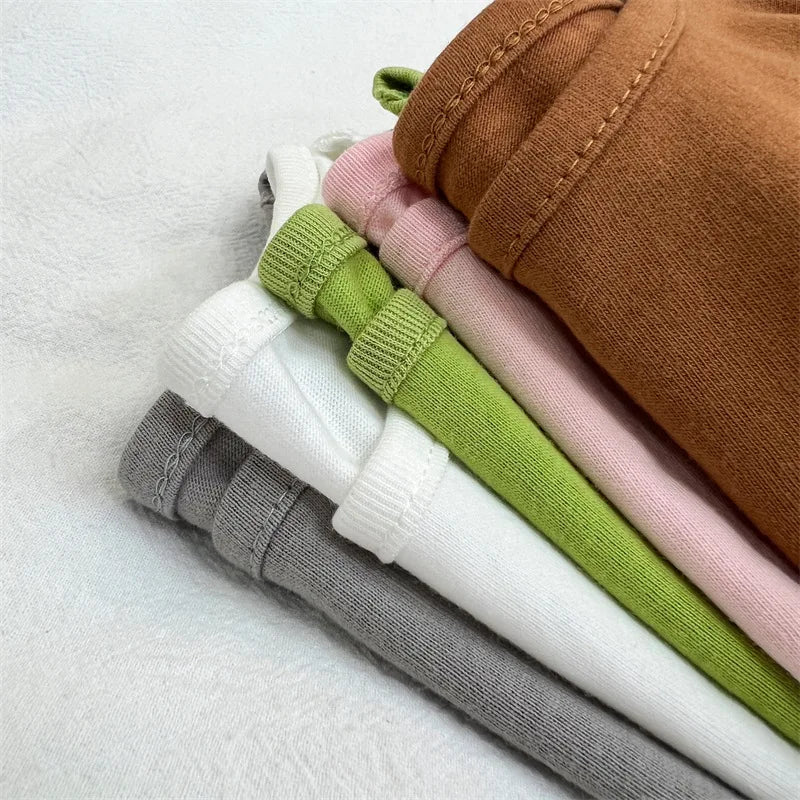 T-shirt enfant coton à manches longues – CLEVI Paris