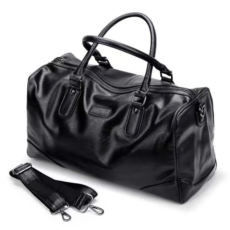Cabas PU Homme Grande Capacité 45x24cm Voyage Business – CLEVI Paris