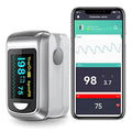 Oxymètre de Doigt Bluetooth OLED SpO2 PI Pouls App HealthTree – CLEVI Paris