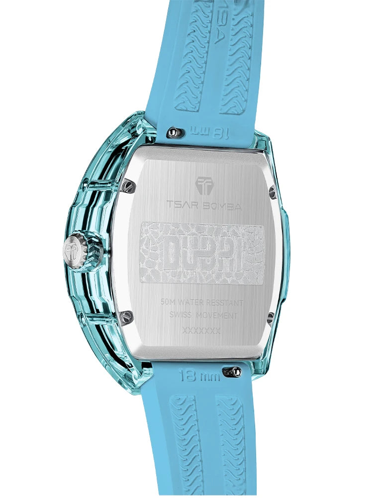 TSAR BOMBA TB-8219L Montre Femme Quartz Cristal Saphir Élégante – CLEVI Paris