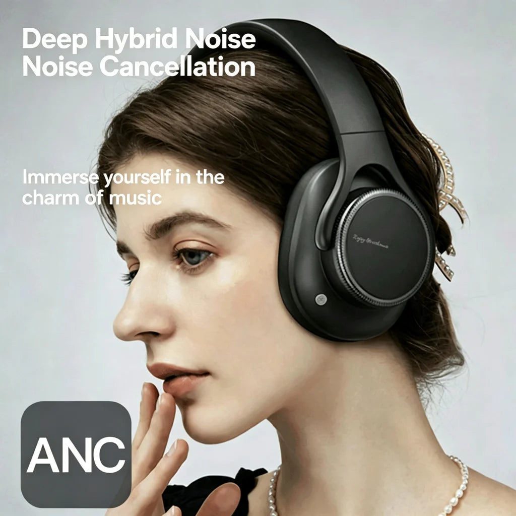 Casque Bluetooth 6.0 CHYI ANC Pliable Micro Waterproof – CLEVI Paris