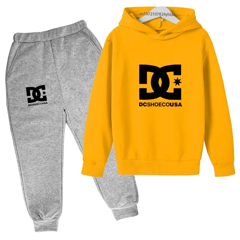 Ensemble enfant sweat à capuche et pantalon – CLEVI Paris