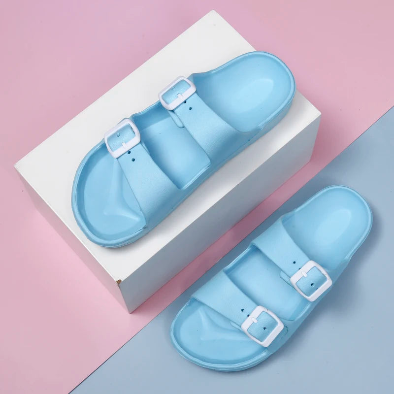 Sandales unisexes EVA à double bride réglable – CLEVI Paris