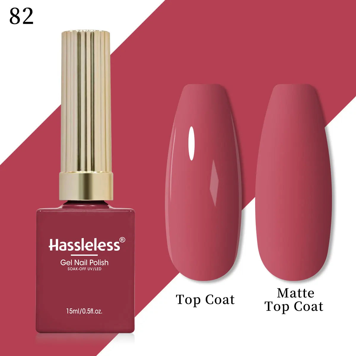 Vernis Gel Semi-Permanent Hassleless – 20 Couleurs Candy & Macaron – CLEVI Paris